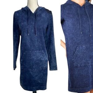 EUC Jane and Delancey French Terry Long Sleeve Dress with Hoodie (K-1)